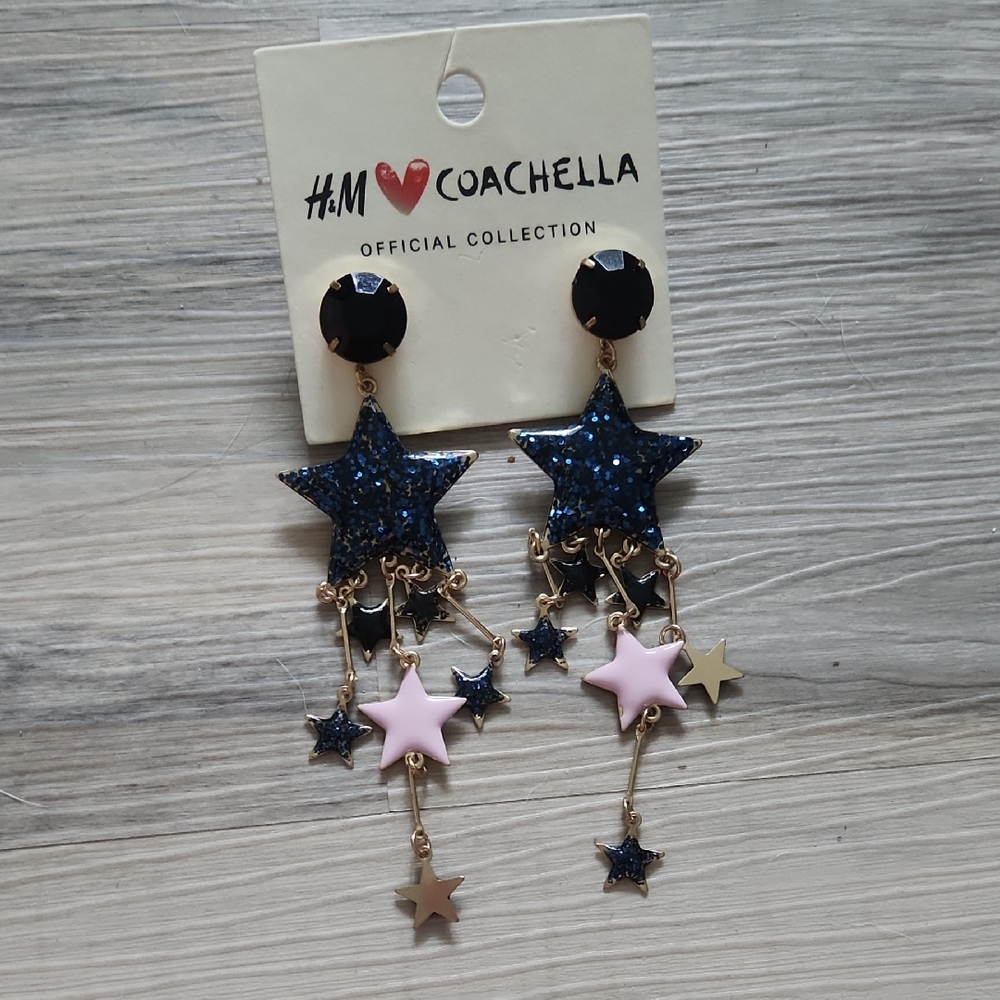 H&M Blue and Pink Star Jewelry Accessories